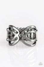 Load image into Gallery viewer, Infinite Fashion Black Ring