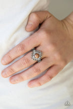 Load image into Gallery viewer, Perfect Perfectionist Brown Skinny Band Ring