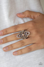 Load image into Gallery viewer, Princess Priss Brown Skinny Band Ring
