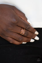 Load image into Gallery viewer, Collect Up Front Copper Skinny Band Ring