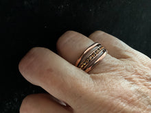 Load image into Gallery viewer, Desperately Chic-ing Attention Copper Skinny Band Ring