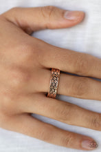 Load image into Gallery viewer, Flowerbed and Board Copper Skinny Band Ring
