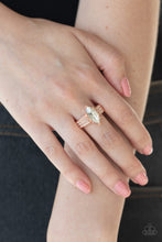 Load image into Gallery viewer, Icy Iridescence Copper Skinny Band Ring