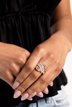 Load image into Gallery viewer, LEAF the Way Copper Skinny Band Ring