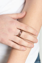 Load image into Gallery viewer, Unstoppable Shine Copper Skinny Band Ring