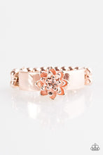 Load image into Gallery viewer, Autumn Gardens Rose Gold Skinny Band Ring