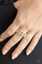 Load image into Gallery viewer, Distractingly Demure Gold Skinny Band Ring