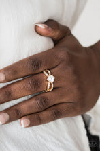 Load image into Gallery viewer, Ever Elegant Gold Skinny Band Ring