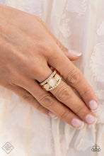 Load image into Gallery viewer, Majestically Mythic Gold Skinny Band Ring