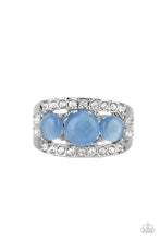 Load image into Gallery viewer, Majestically Mythic Blue Skinny Band Ring