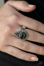 Load image into Gallery viewer, Malibu Mist Silver Skinny Band Ring