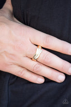 Load image into Gallery viewer, Sparrow Dynamics Gold Skinny Band Ring