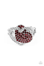 Load image into Gallery viewer, Million Dollar Matchmaker Red Skinny Band Ring