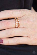 Load image into Gallery viewer, Star Gaze Gold Skinny Band Ring