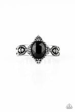 Load image into Gallery viewer, Pricelessly Princess Black Skinny Band Ring