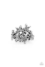 Load image into Gallery viewer, Prairie Primrose Silver Skinny Band Ring