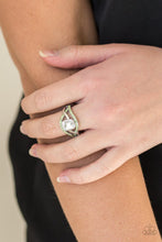 Load image into Gallery viewer, Bling It On Green Skinny Band Ring