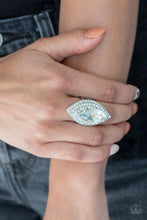 Load image into Gallery viewer, Jaw Dropping Dazzle White Ring