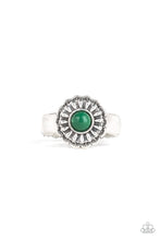 Load image into Gallery viewer, Daisy Dawn Green Skinny Band Ring