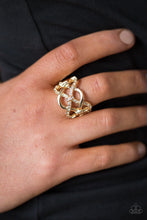 Load image into Gallery viewer, Lay On the Shimmer Gold Ring