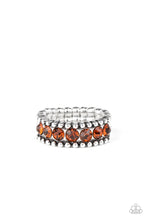 Load image into Gallery viewer, Crank It Up Brown Skinny Band Ring