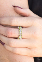 Load image into Gallery viewer, Harvest Haven Green Skinny Band Ring