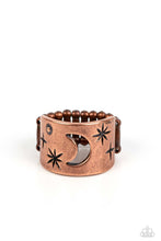 Load image into Gallery viewer, Lunar Levels Copper Ring