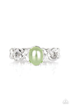 Load image into Gallery viewer, Limitless Luminosity Green Skinny Band Ring