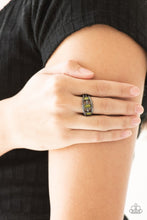 Load image into Gallery viewer, Noble Nova Green Skinny Band Ring