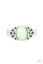 Load image into Gallery viewer, Princess Problems Green Skinny Band Ring