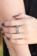 Load image into Gallery viewer, Rogue Sparkle Green Skinny Band Ring