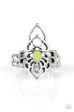Load image into Gallery viewer, Taj Mahalo Green Skinny Band Ring