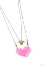 Load image into Gallery viewer, Heart-Racing Recognition Pink Necklace