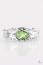 Load image into Gallery viewer, The Insider Green Skinny Band Ring