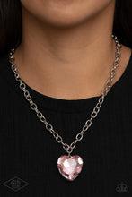 Load image into Gallery viewer, Flirtatiously Flashy Pink Necklace