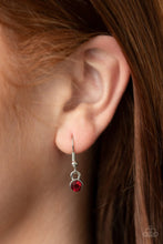 Load image into Gallery viewer, Hit em Where It Hearts Red Necklace