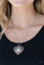 Load image into Gallery viewer, Bless Your Heart Red Necklace