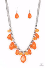 Load image into Gallery viewer, Venetian Vacation Orange Necklace