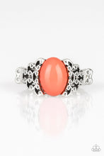 Load image into Gallery viewer, Princess Problems Orange Skinny Band Ring