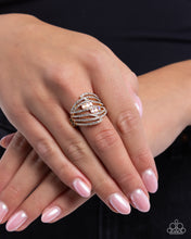 Load image into Gallery viewer, Smooth Structure Orange Skinny Band Ring
