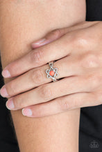 Load image into Gallery viewer, Vibrant Vibes Orange Skinny Band Ring