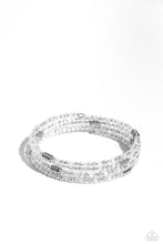 Load image into Gallery viewer, Dreamy Debut White Coil Bracelet