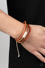 Load image into Gallery viewer, Trail Scout Orange Pull Cord Bracelet