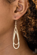 Load image into Gallery viewer, Reign Storm Gold Earrings