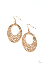 Load image into Gallery viewer, The Hole Nine Yards Gold Earrings