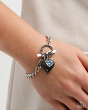 Load image into Gallery viewer, Cherub Canvas Blue Bracelet