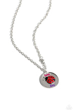 Load image into Gallery viewer, Lively Love Bug Red Necklace