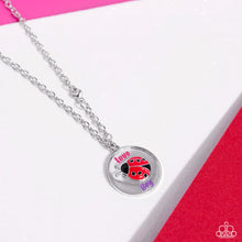 Load image into Gallery viewer, Lively Love Bug Red Necklace
