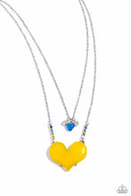 Load image into Gallery viewer, Heart Racing Recognition Yellow Necklace