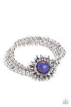 Load image into Gallery viewer, Sunflower Serenity Purple Bracelet